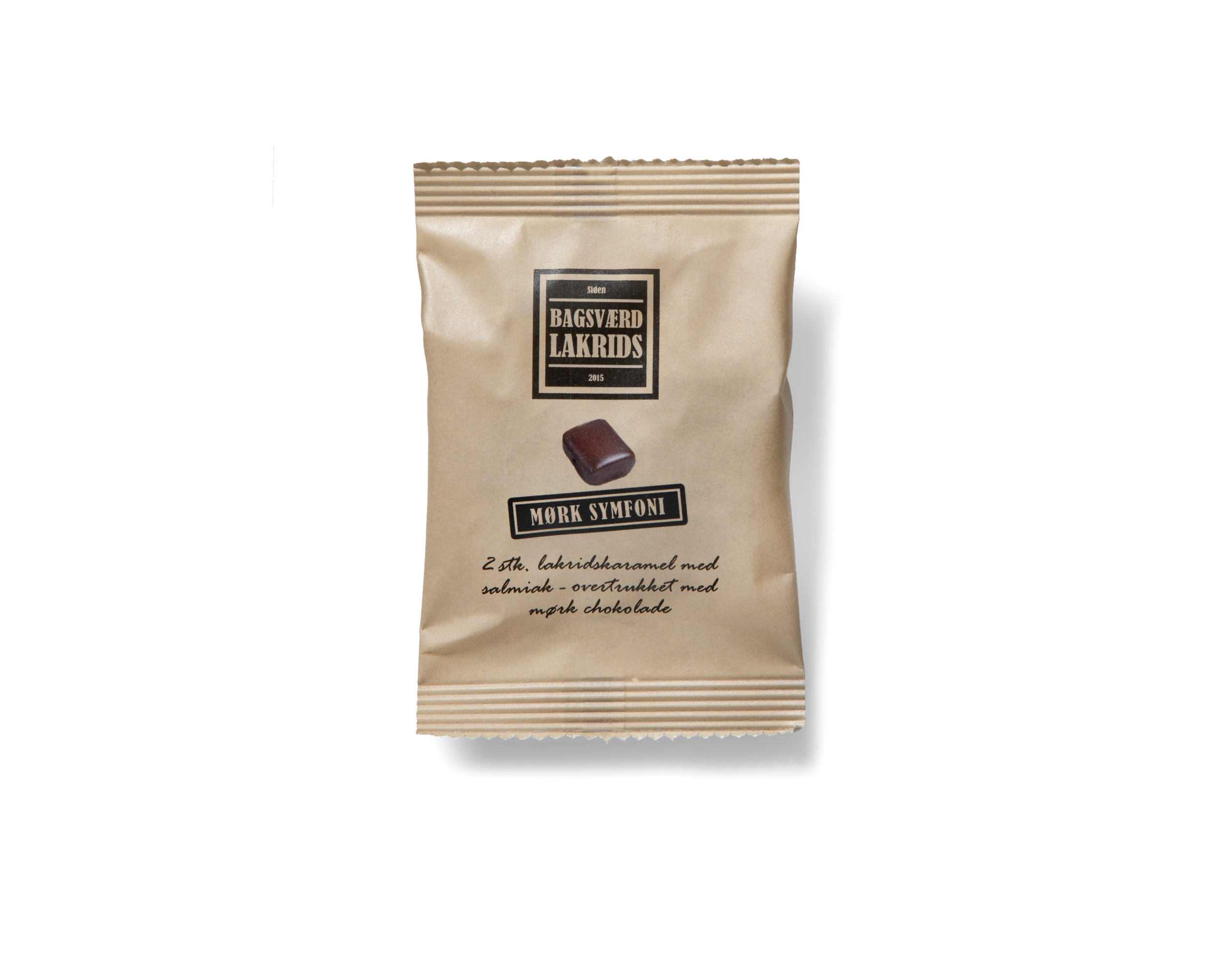 Bagsværd flowpack 2-stk Mørk